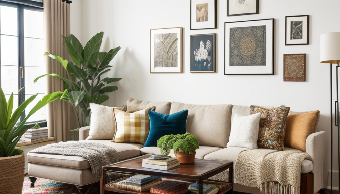 Layering Rugs for Depth